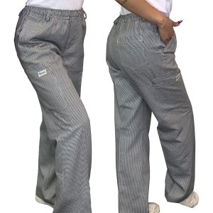 pantalon para cocinero, chef, ayudante de cocina