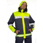 Parka para procedimiento de rescate, conductor de ambulancia
